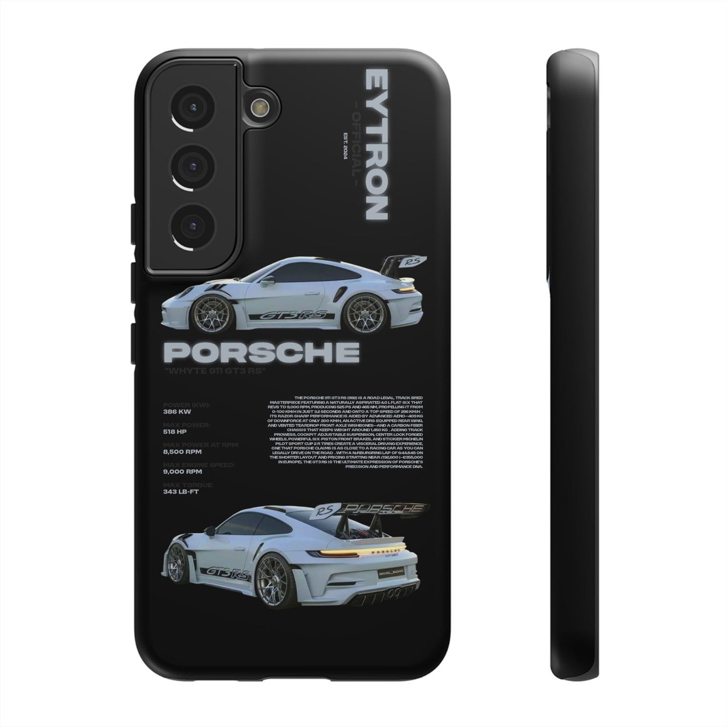 "Whyte 911 GT3 RS" Sturdy Case