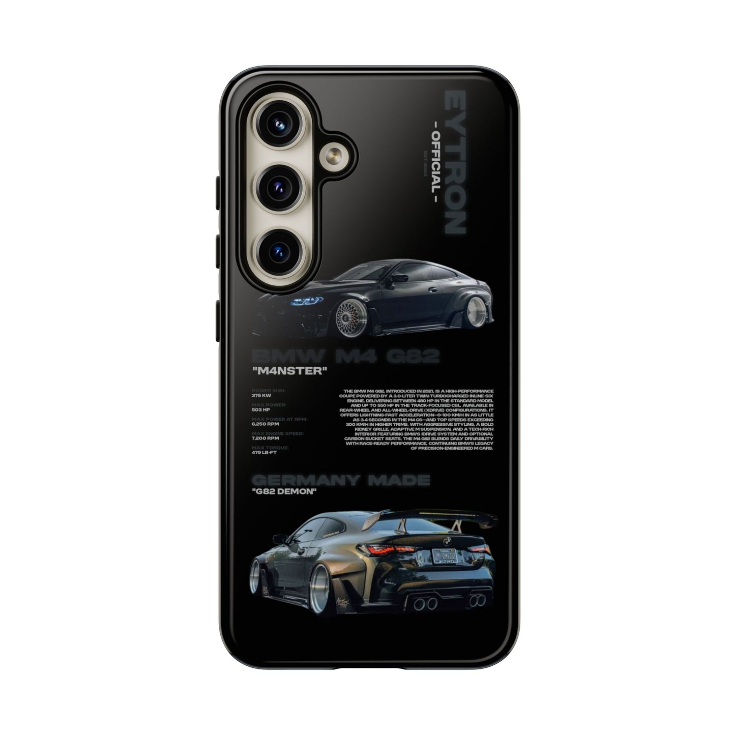 "M4nster" Sturdy Case