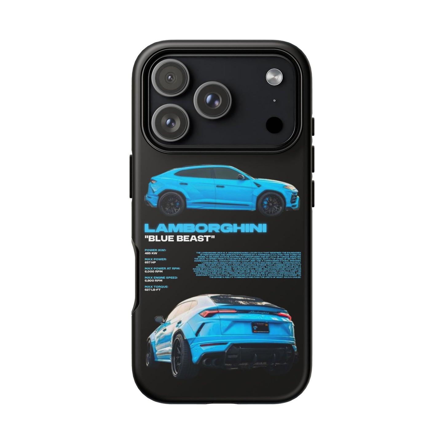 "Blue Beast" Sturdy Case