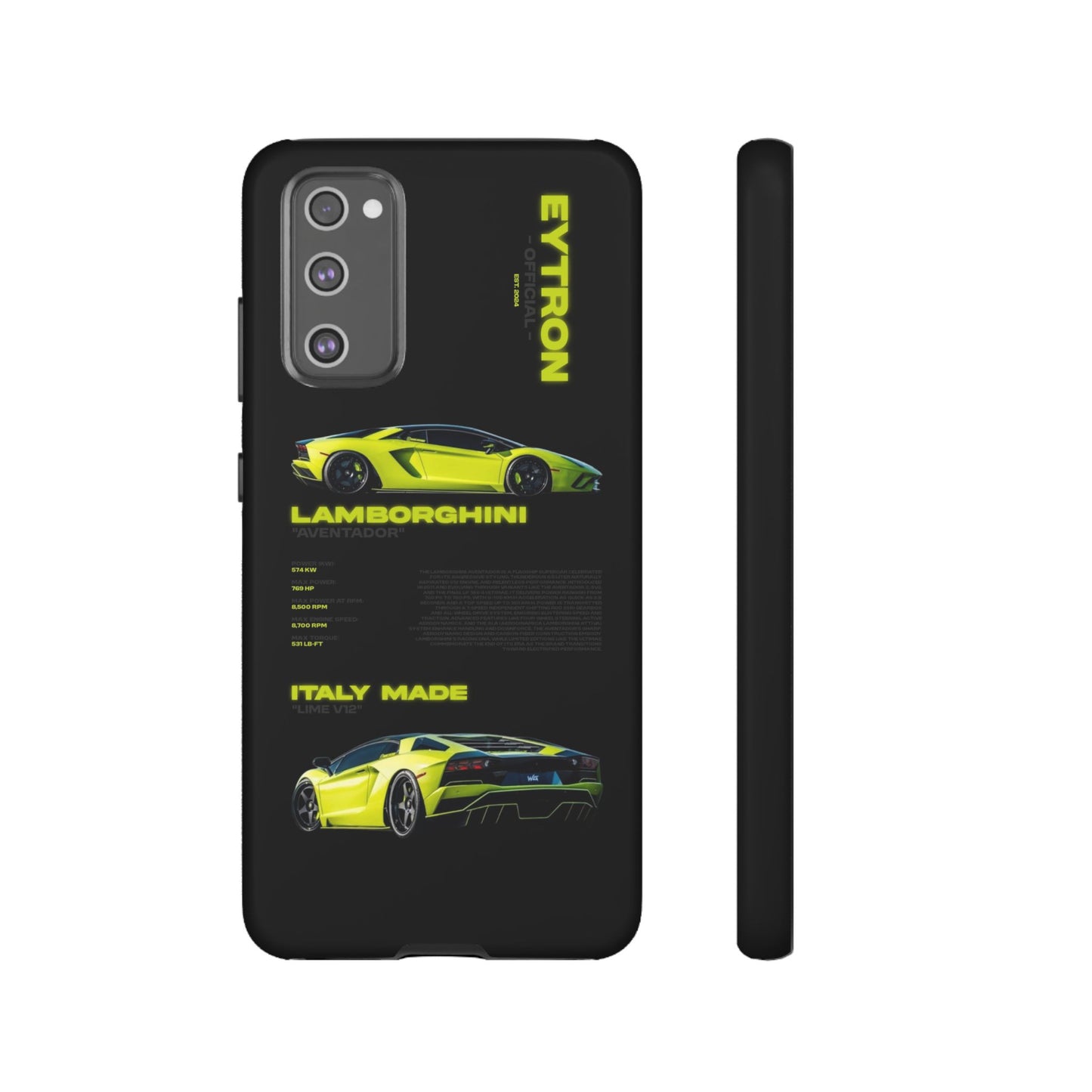 "Lime Bull" Sturdy Case