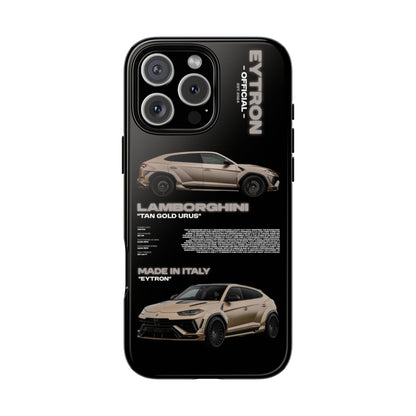 "Tan Gold Urus" Sturdy Case
