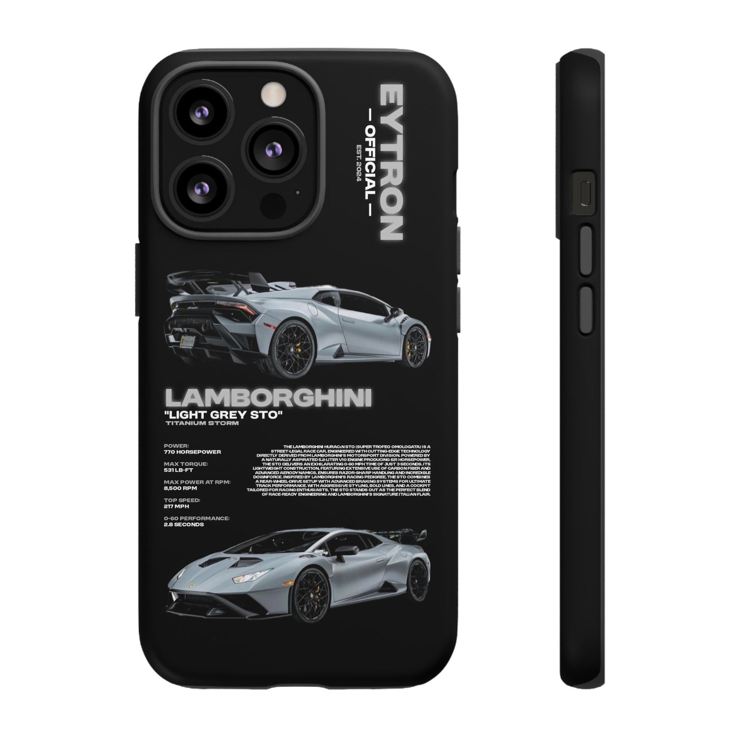 "Titanium Storm" Sturdy Case