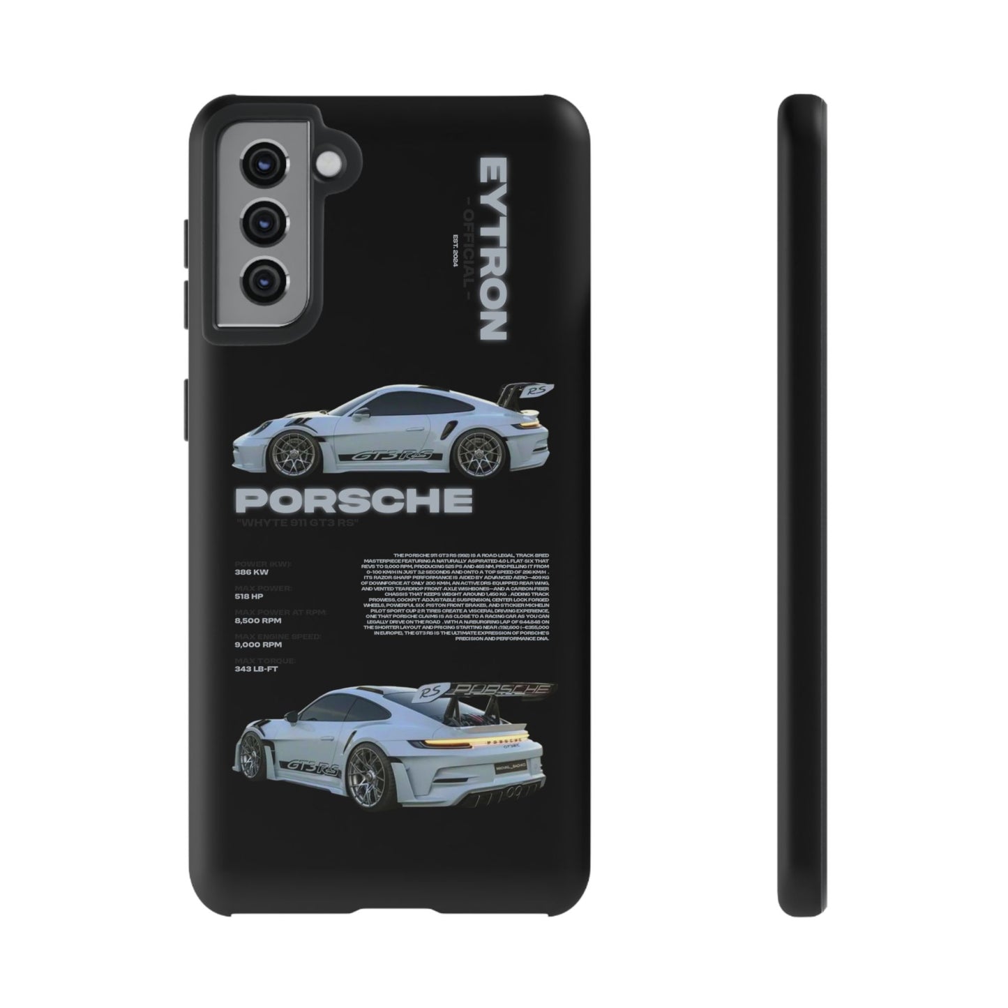 "Whyte 911 GT3 RS" Sturdy Case