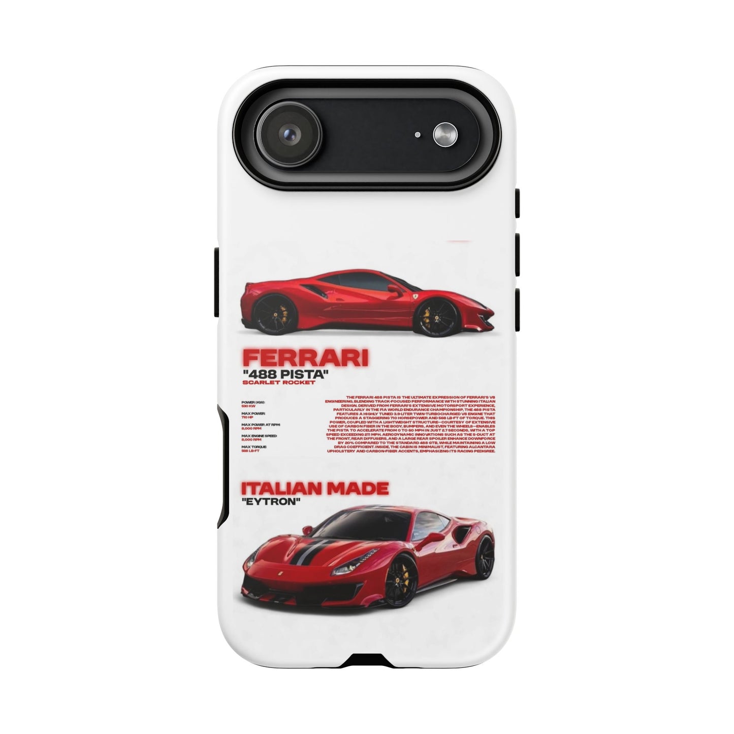 "Scarlet Rocket" Sturdy Case