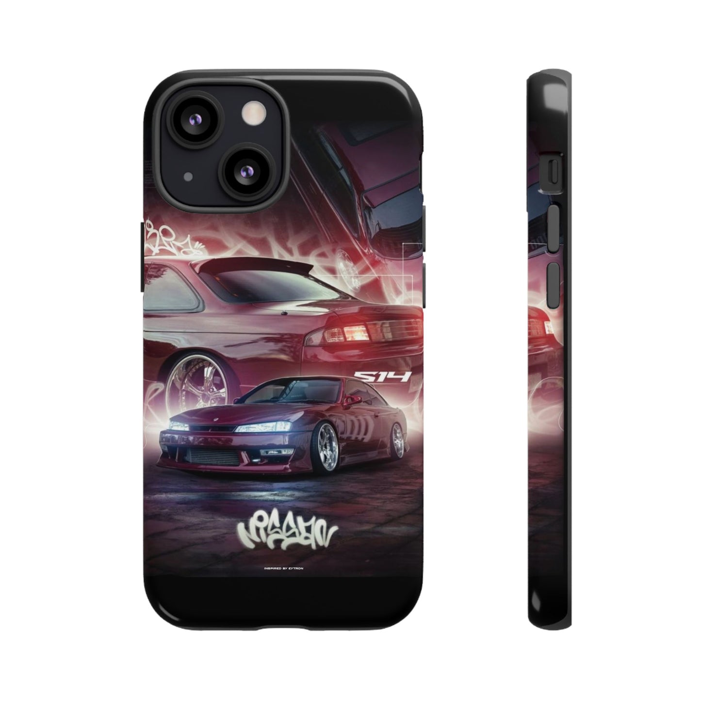 "Wine Red S14" JDM Case