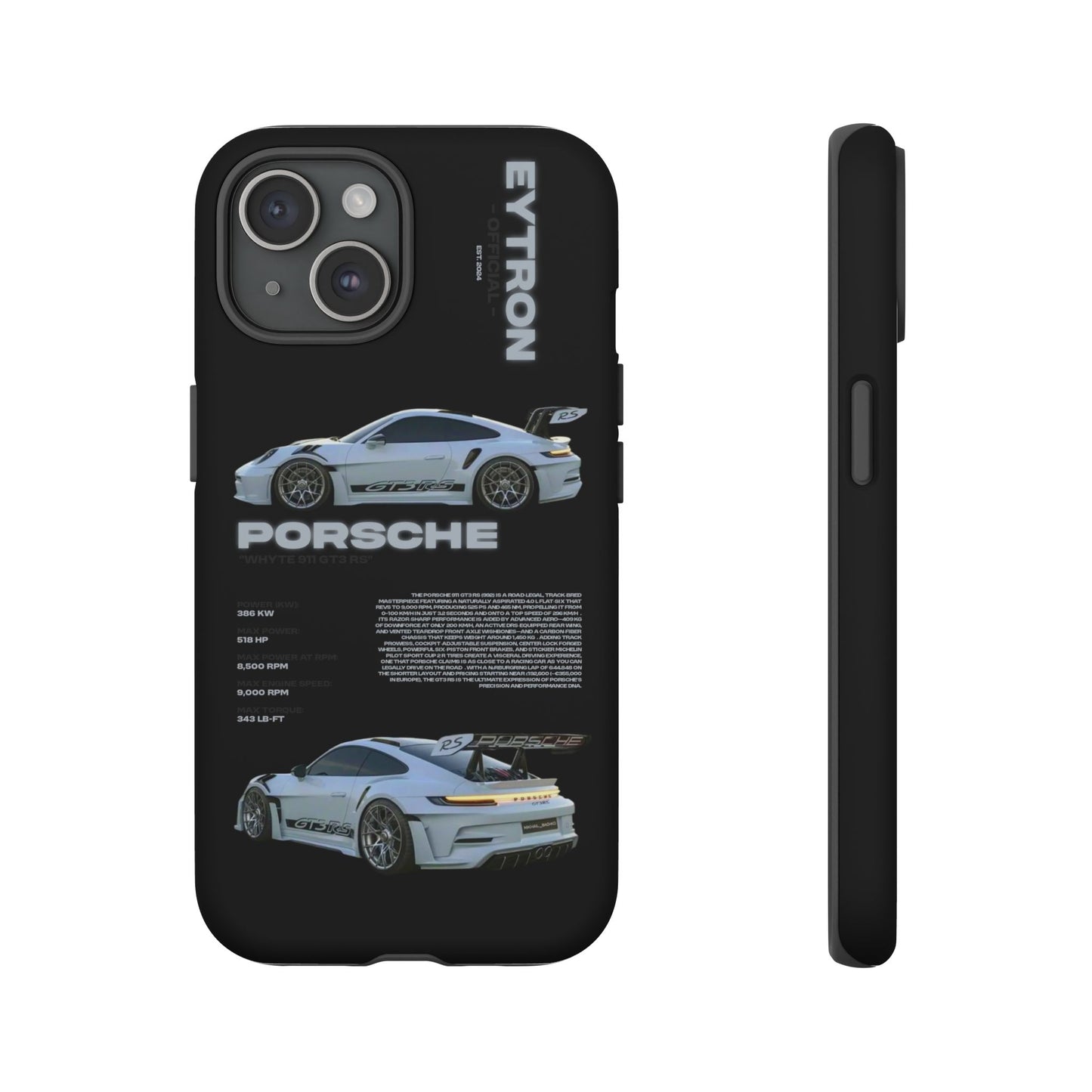 "Whyte 911 GT3 RS" Sturdy Case
