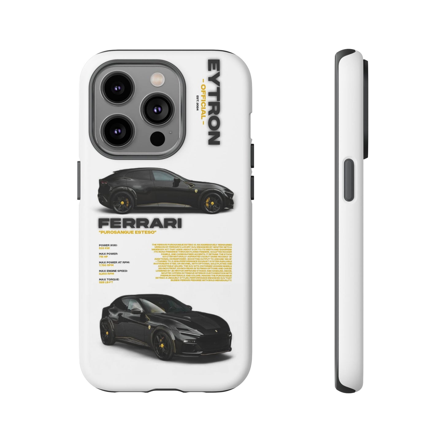 "Purosangue Esteso" Sturdy Case