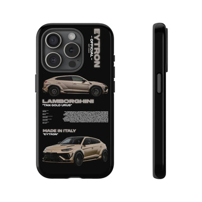 "Tan Gold Urus" Sturdy Case