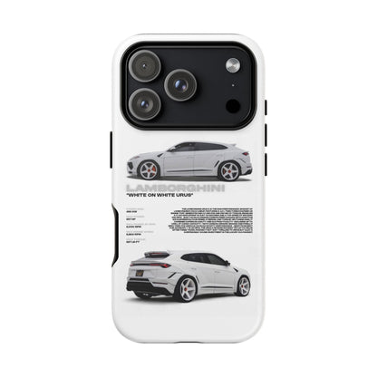 "White On White Urus" Sturdy Case