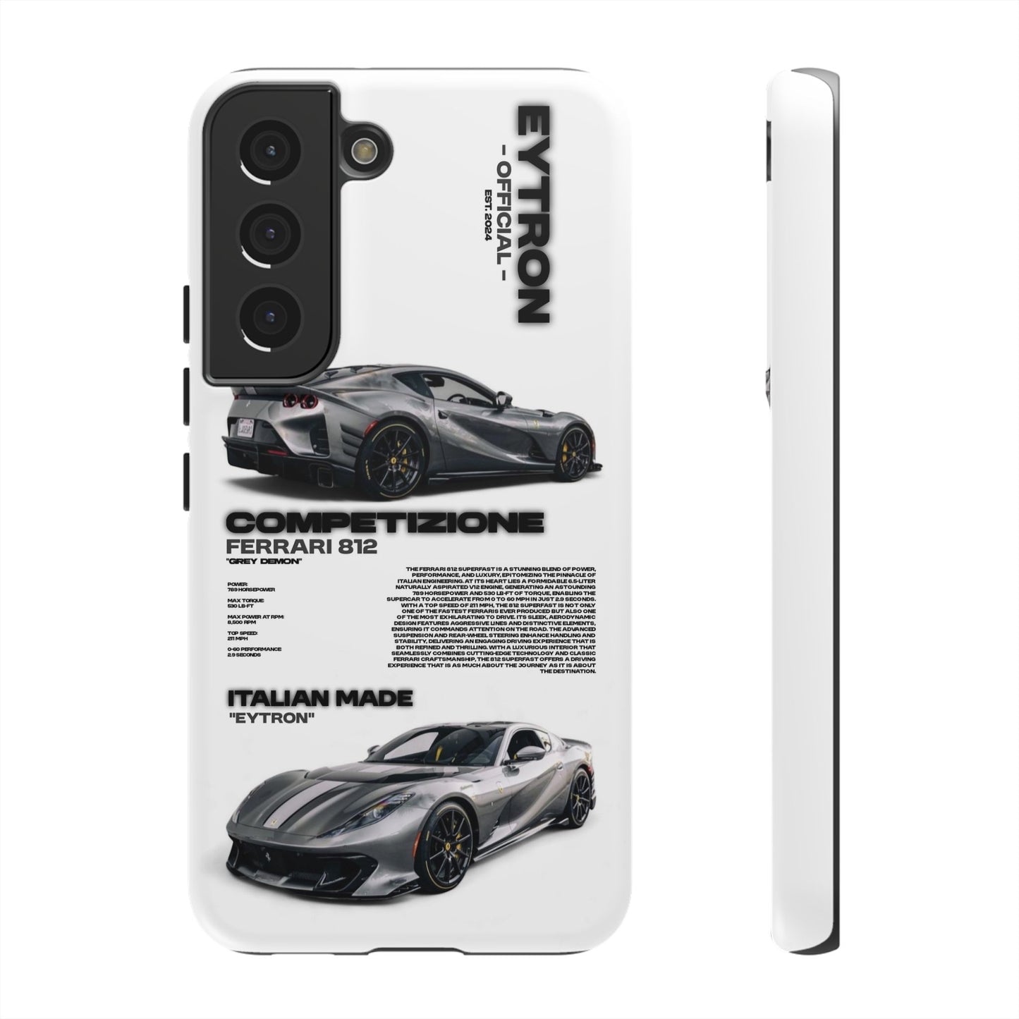 "Grey Demon" Sturdy Case