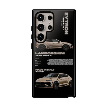 "Tan Gold Urus" Sturdy Case