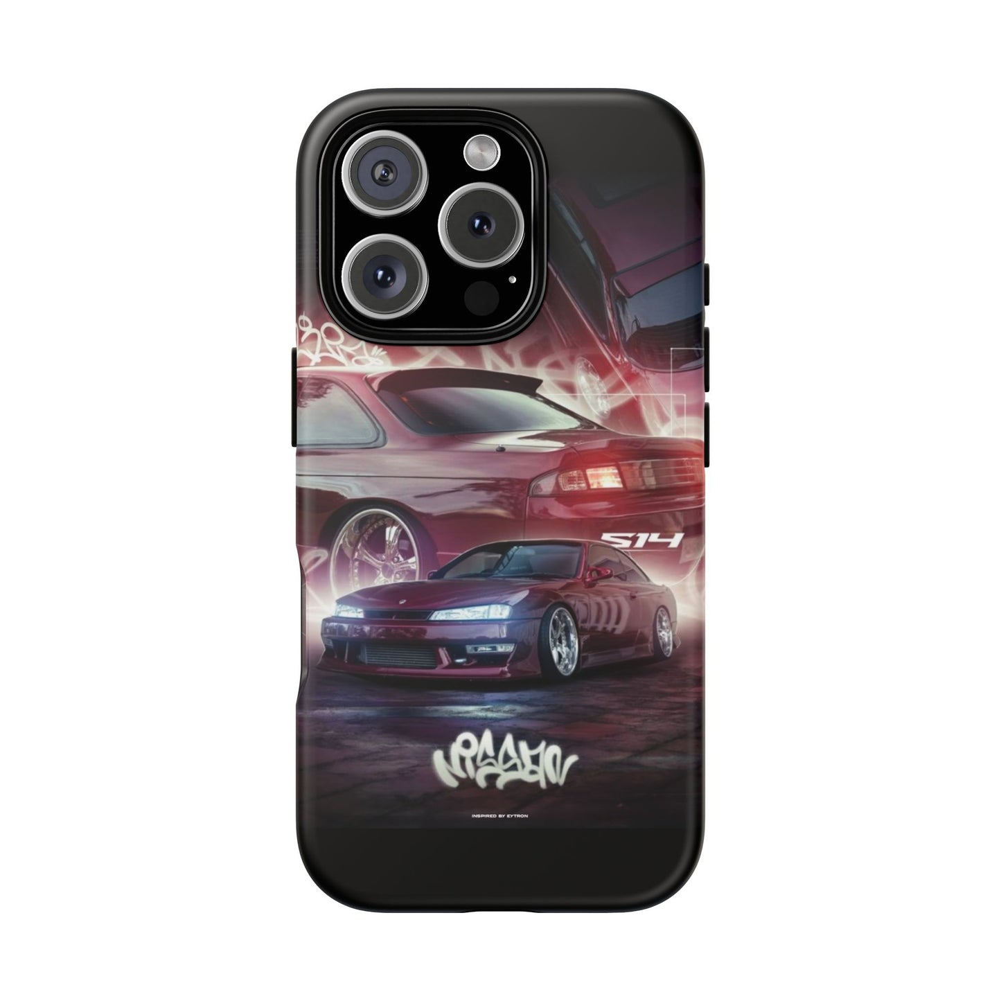 "Wine Red S14" JDM Case