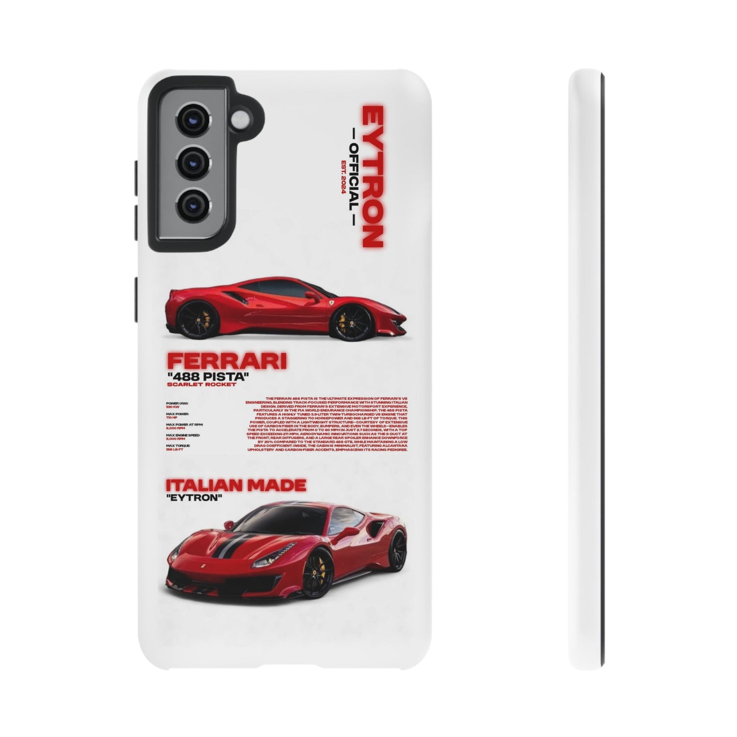 "Scarlet Rocket" Sturdy Case