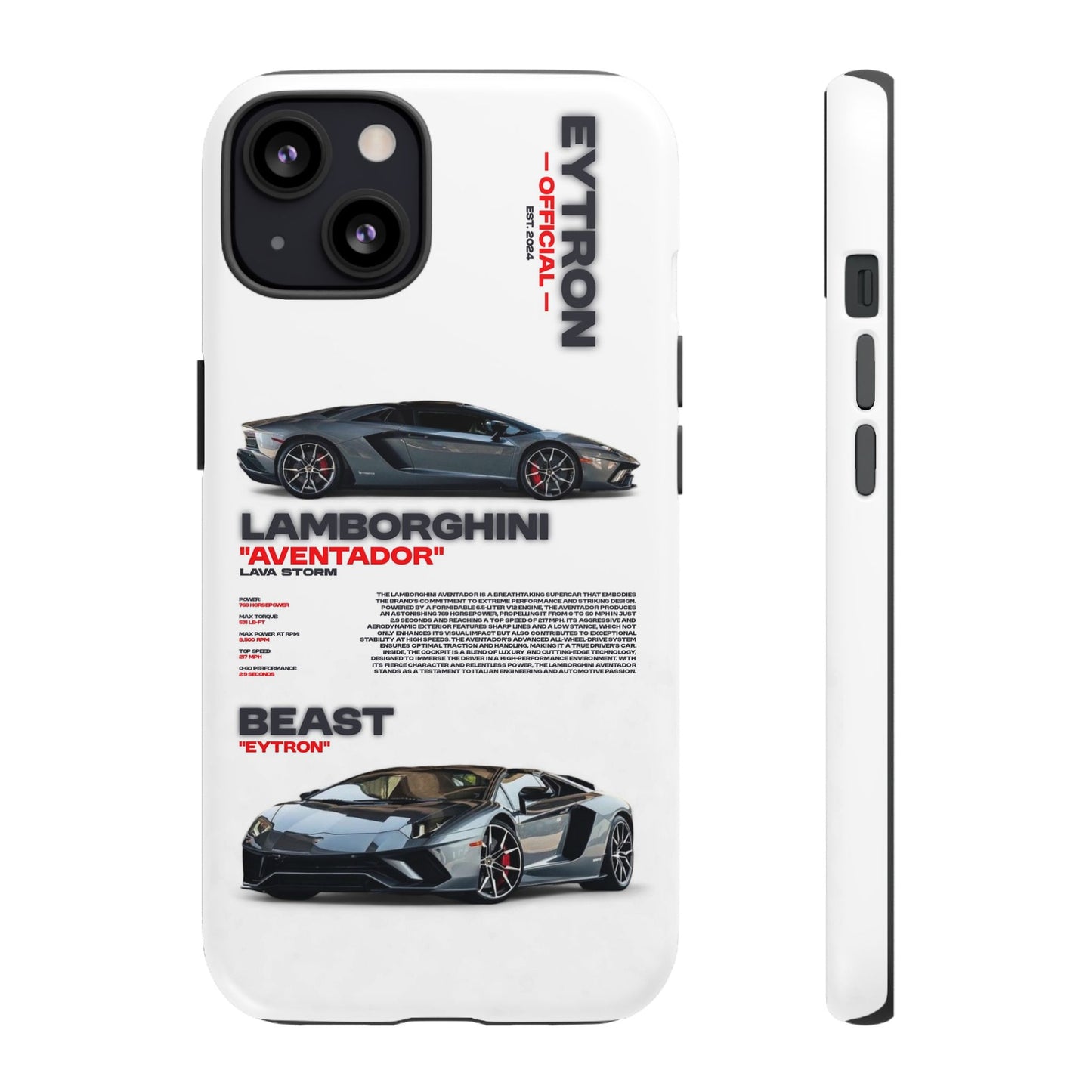 "Lava Storm" Sturdy Case
