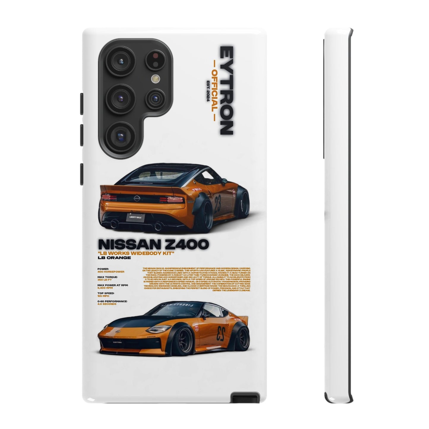 "LB Orange" Sturdy Case