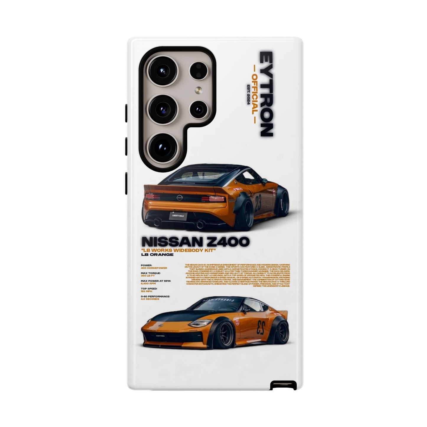 "LB Orange" Sturdy Case