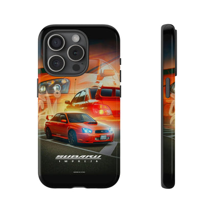 "Orange Impreza" JDM Case