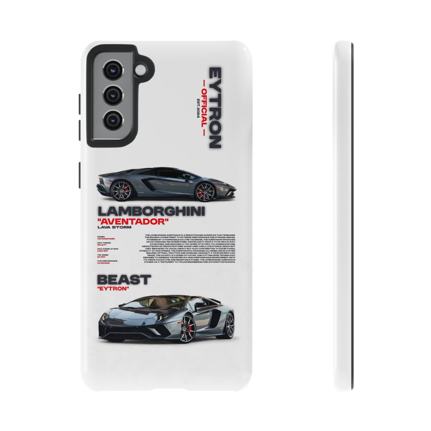 "Lava Storm" Sturdy Case
