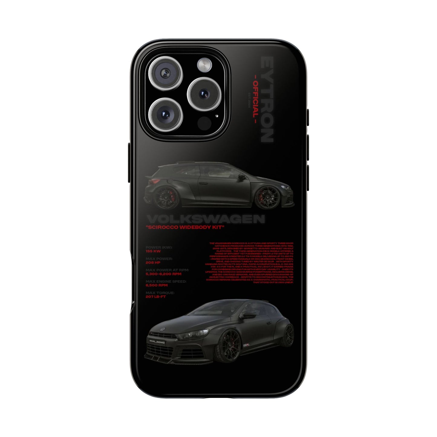 "Scirocco Widebody Kit" Sturdy Case