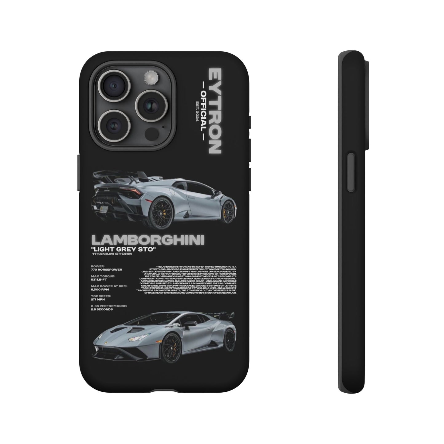 "Titanium Storm" Sturdy Case