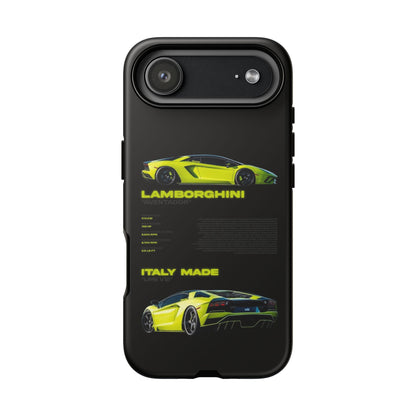 "Lime Bull" Sturdy Case