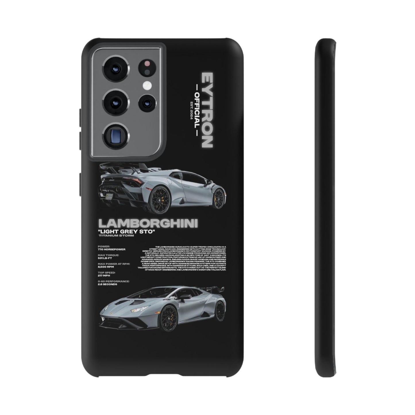 "Titanium Storm" Sturdy Case