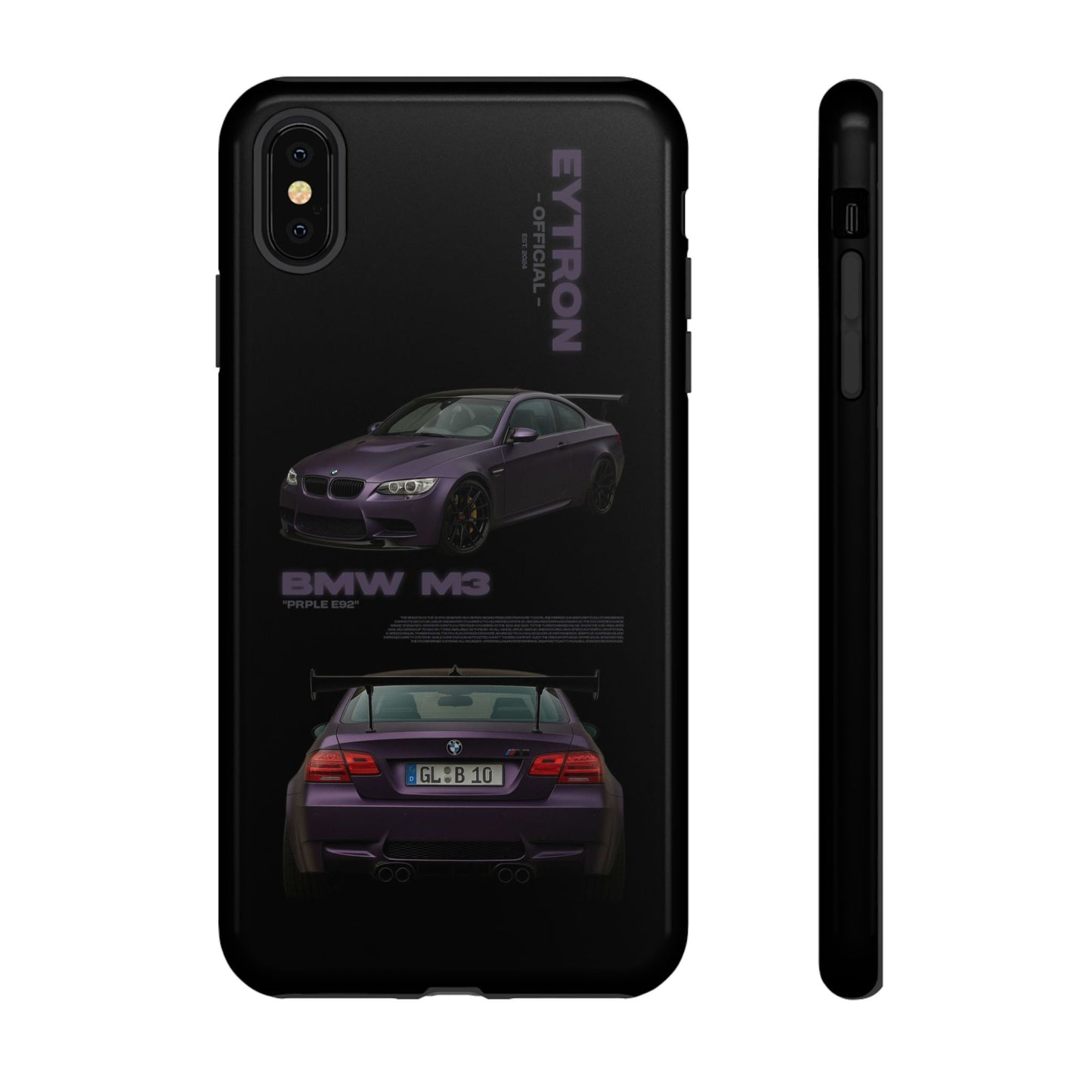 "PRPLE E92" Sturdy Case