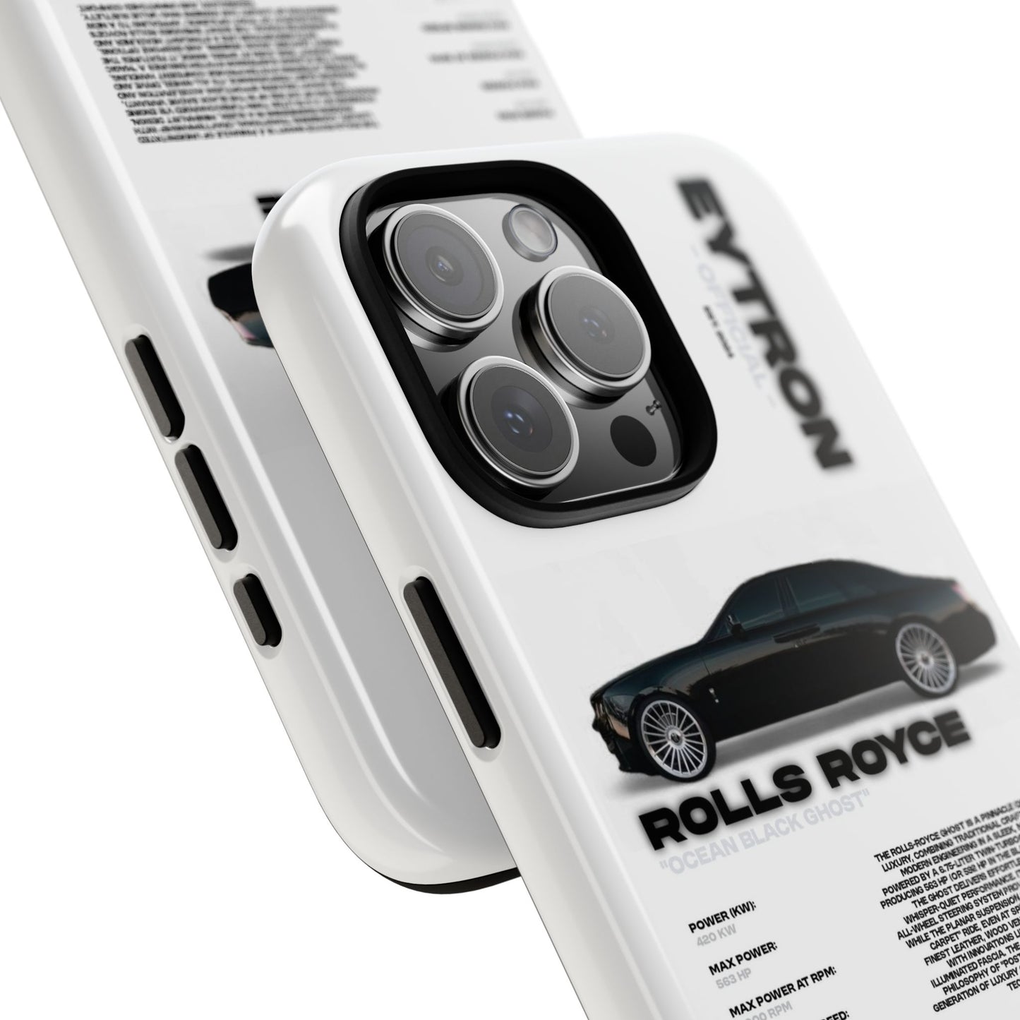 "Ocean Black Ghost" Sturdy Case