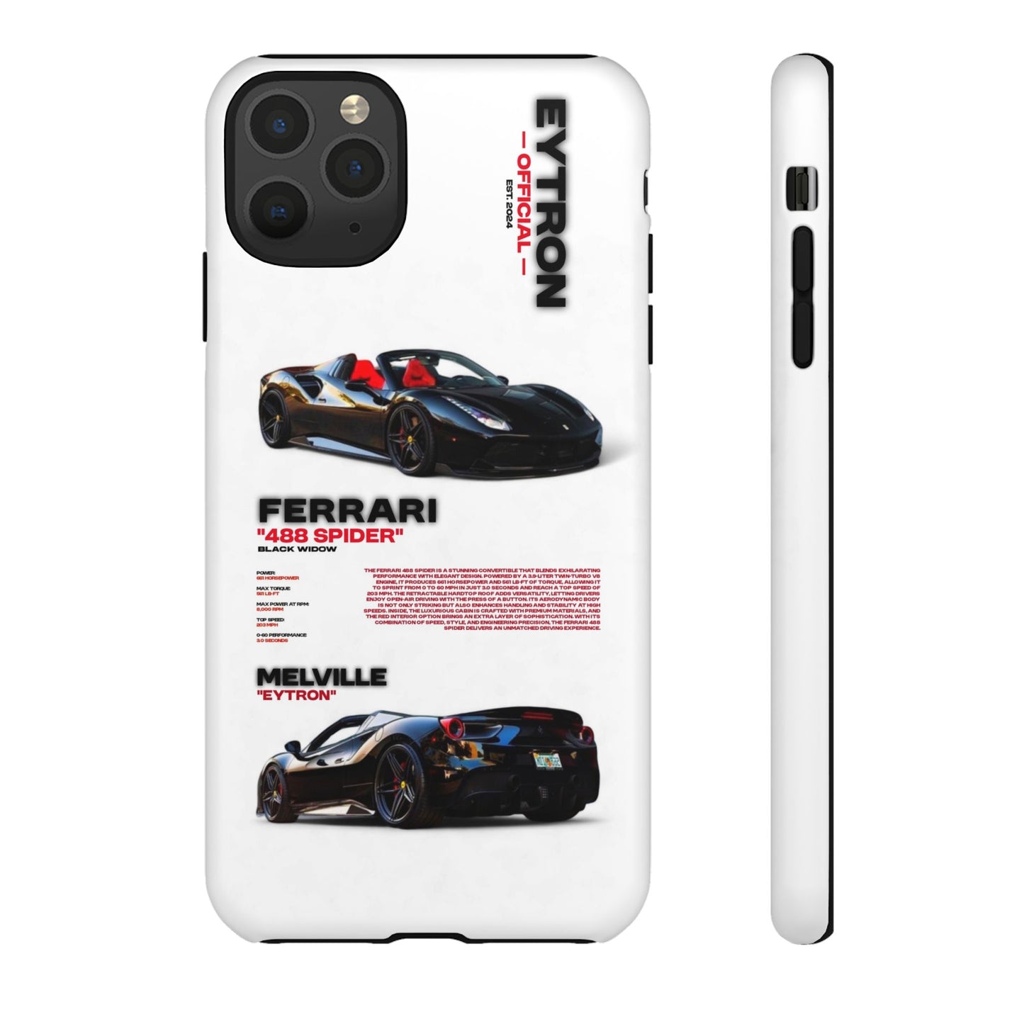 "Black Widow" Sturdy Case