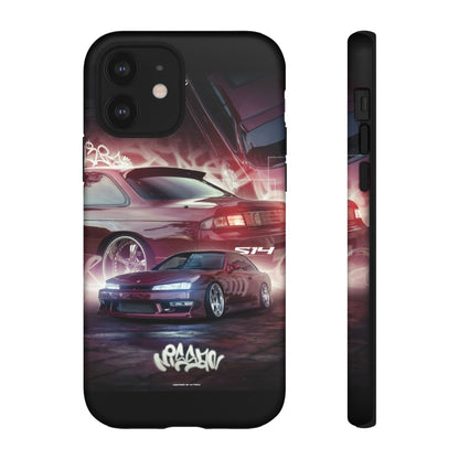 "Wine Red S14" JDM Case