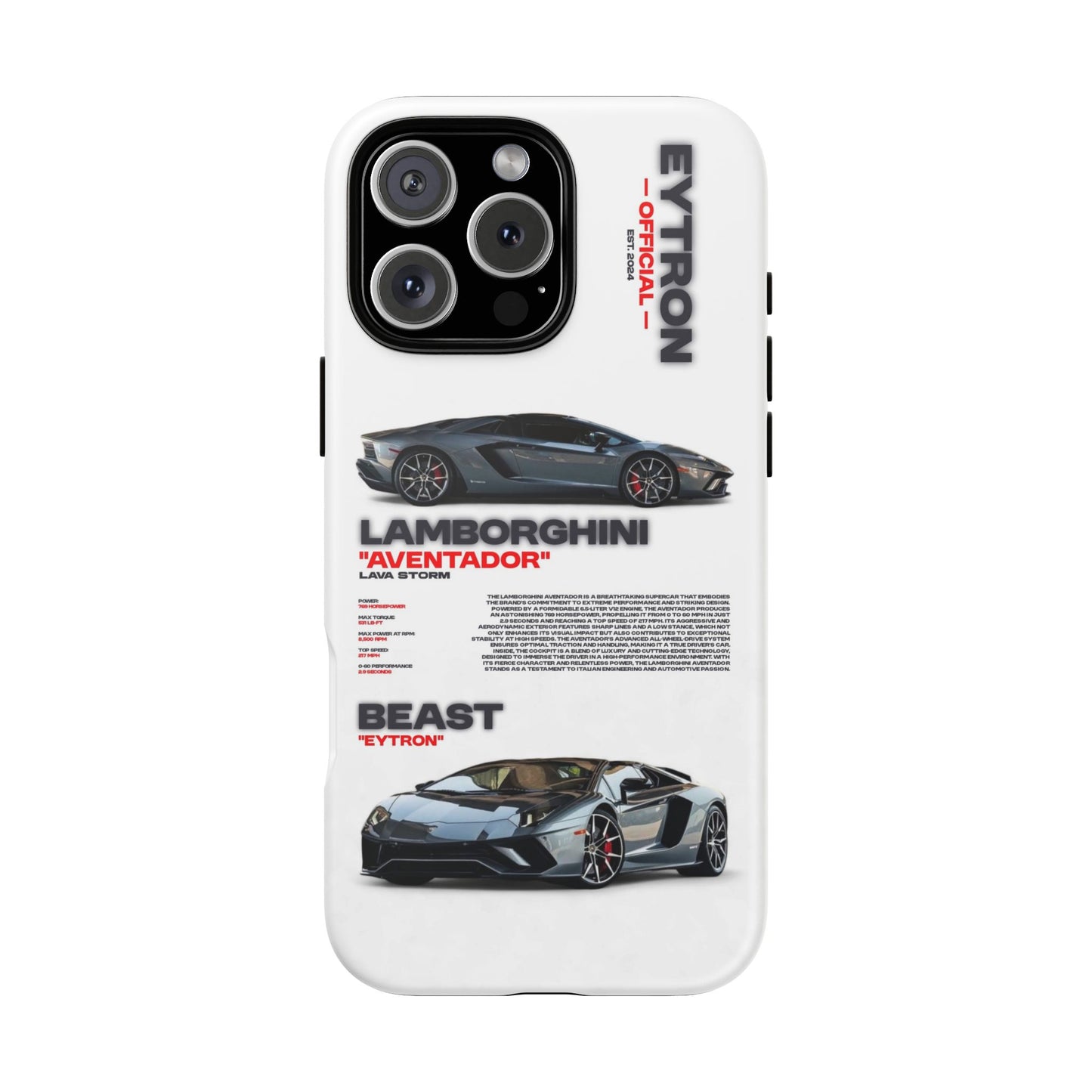 "Lava Storm" Sturdy Case