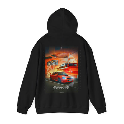 "Orange Impreza" Premium Hoodie