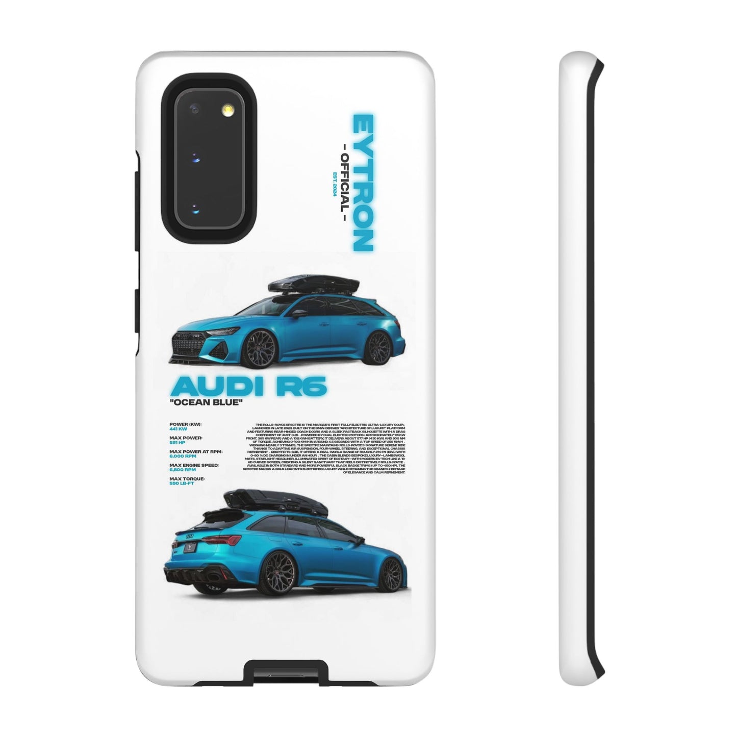 "Ocean Blue R6" Sturdy Case