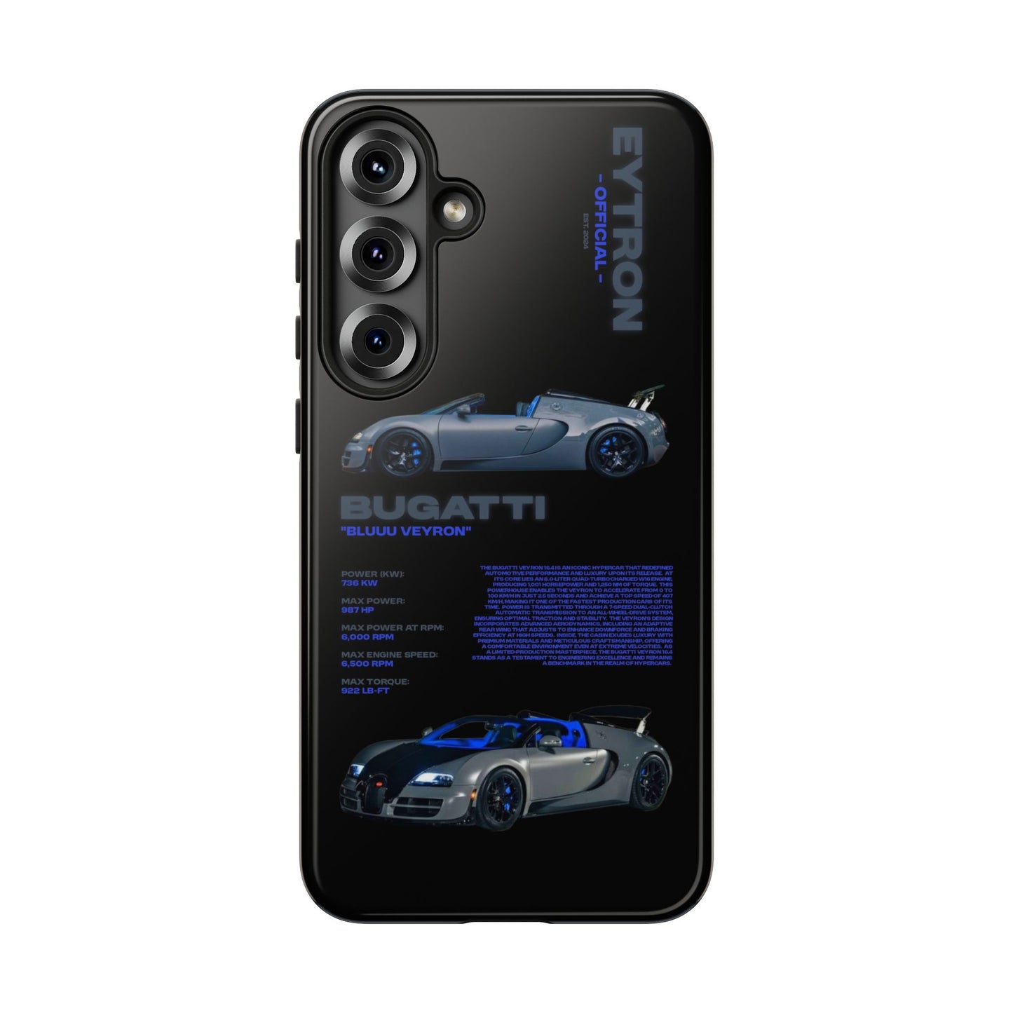 "Bluuu Veyron" Sturdy Case