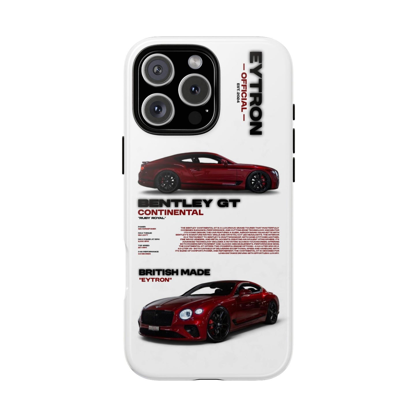 "Ruby Royal" Sturdy Case