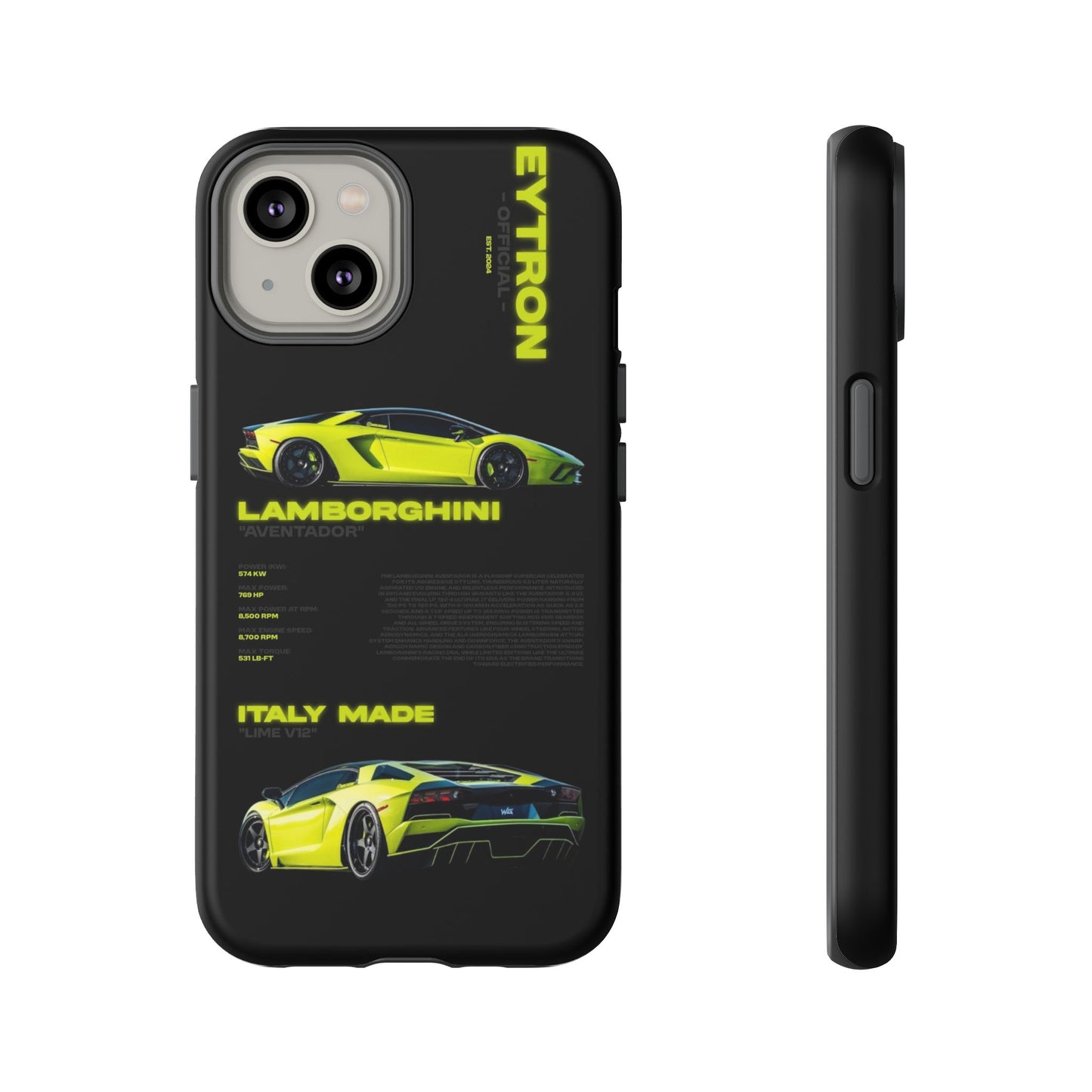 "Lime Bull" Sturdy Case