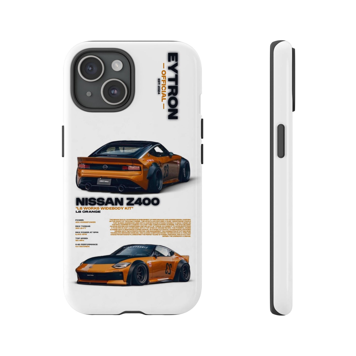 "LB Orange" Sturdy Case