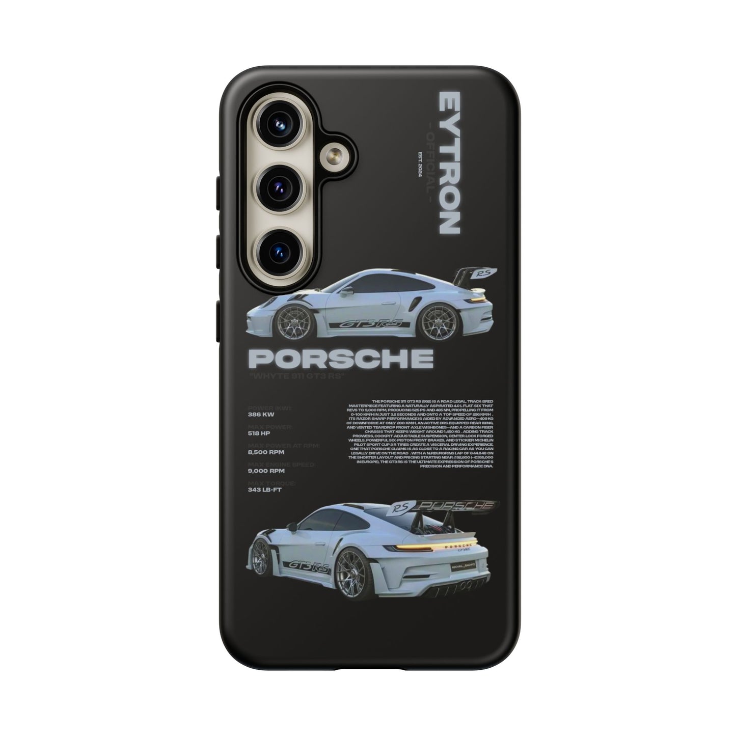 "Whyte 911 GT3 RS" Sturdy Case