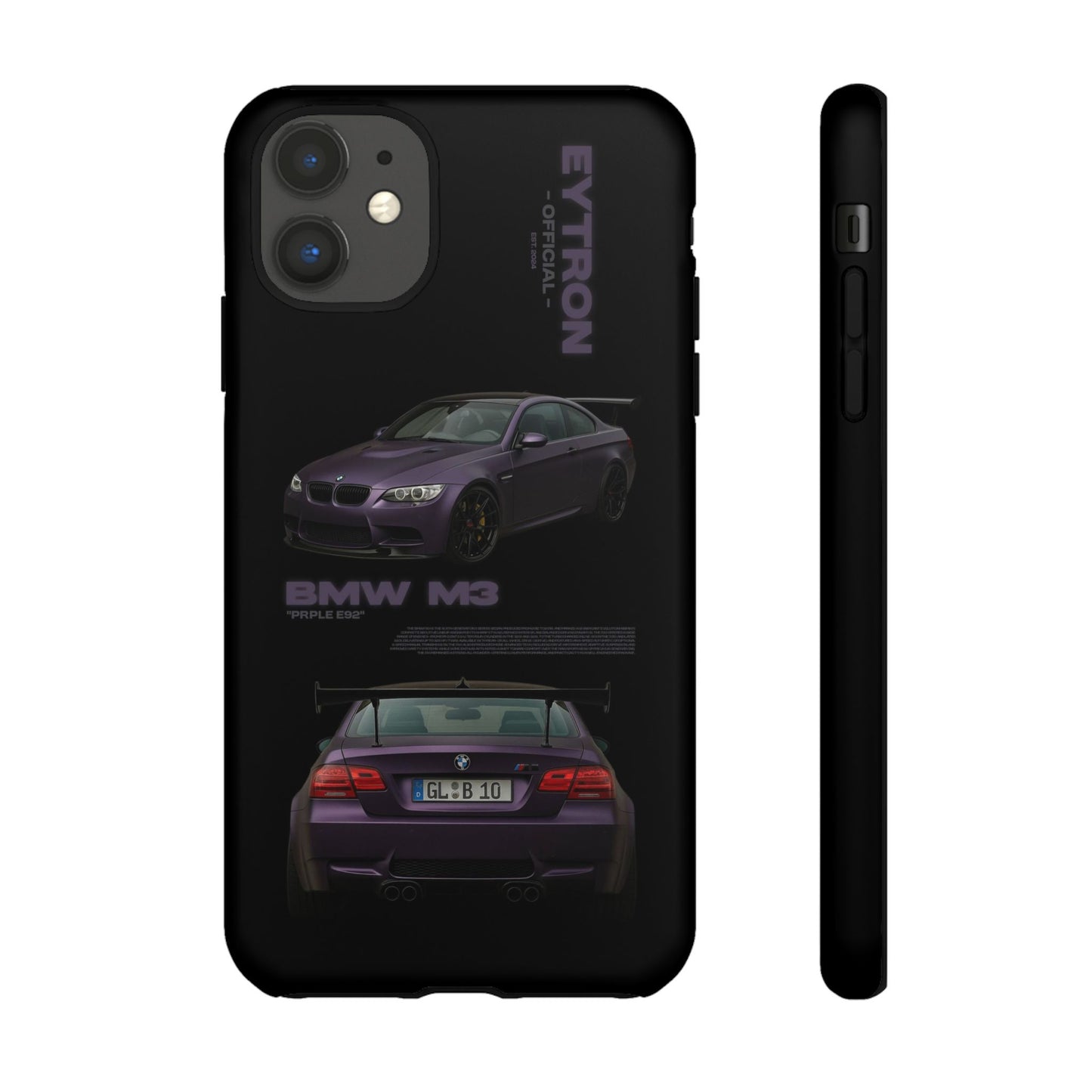 "PRPLE E92" Sturdy Case