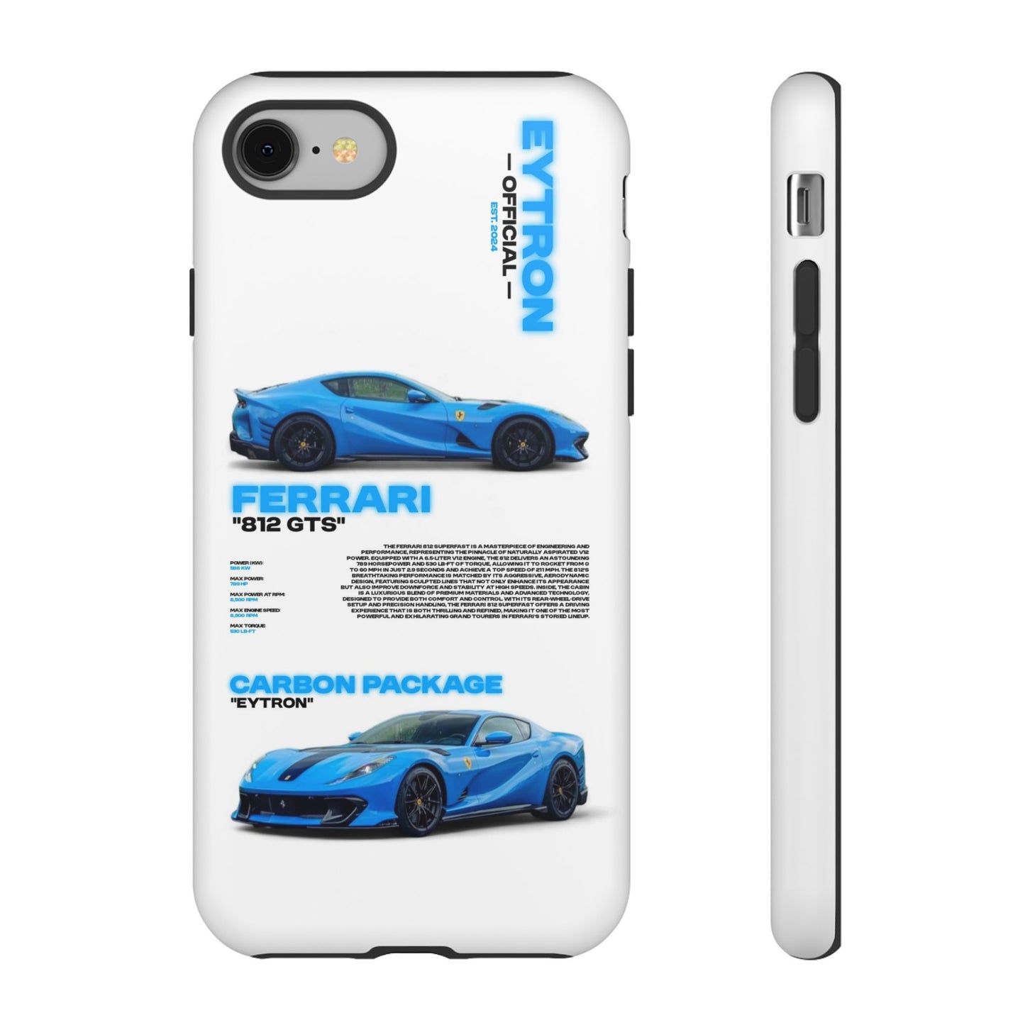 "Azure Bullet" Sturdy Case