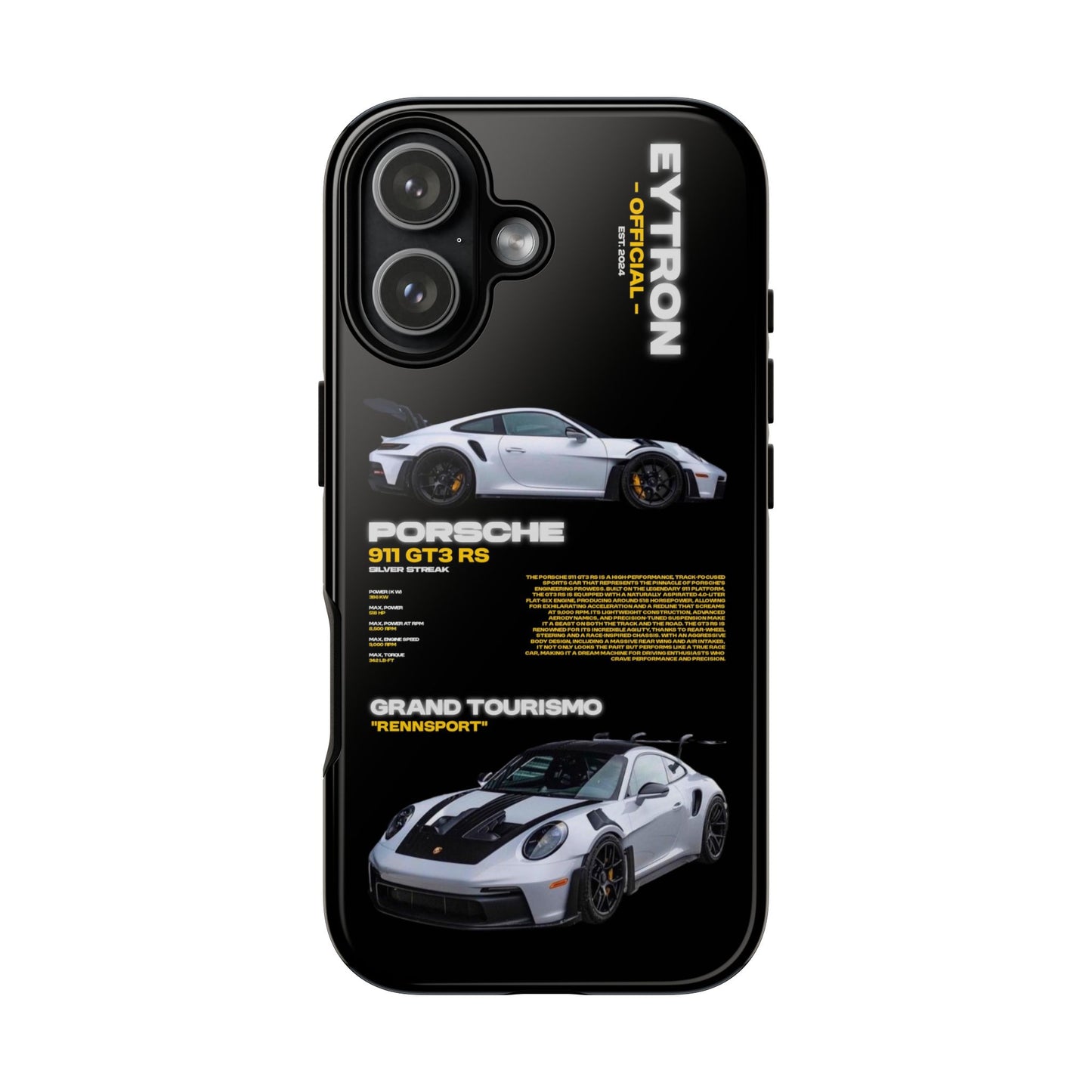 "Silver Streak" Sturdy Case