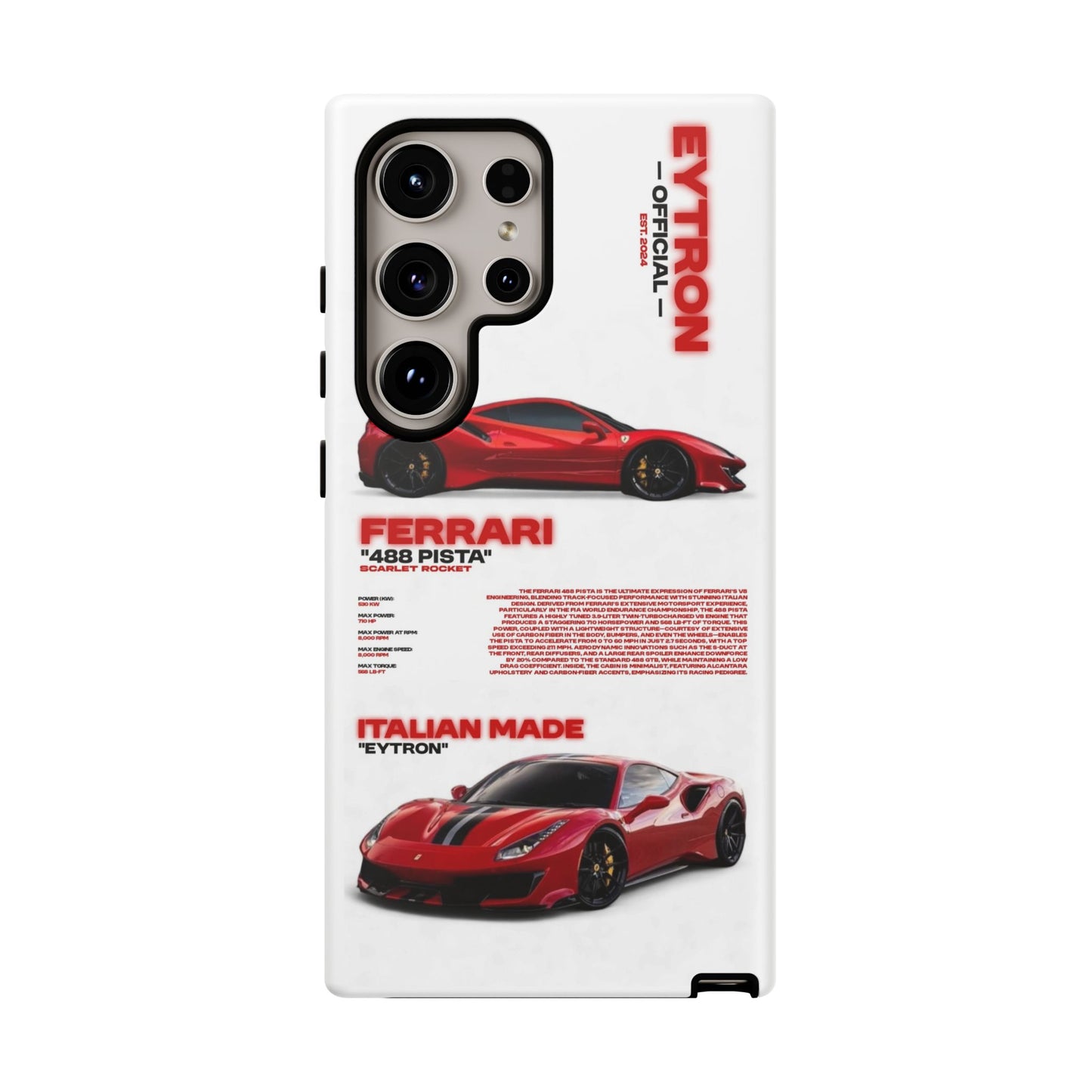 "Scarlet Rocket" Sturdy Case