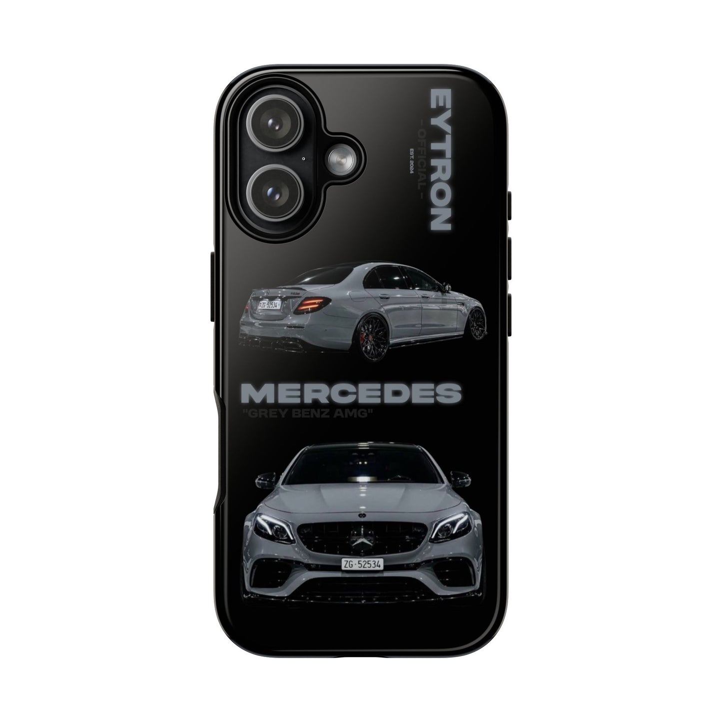 "Grey Benz AMG" Sturdy Case