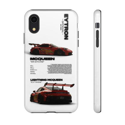 "McQueen" White Tough Case