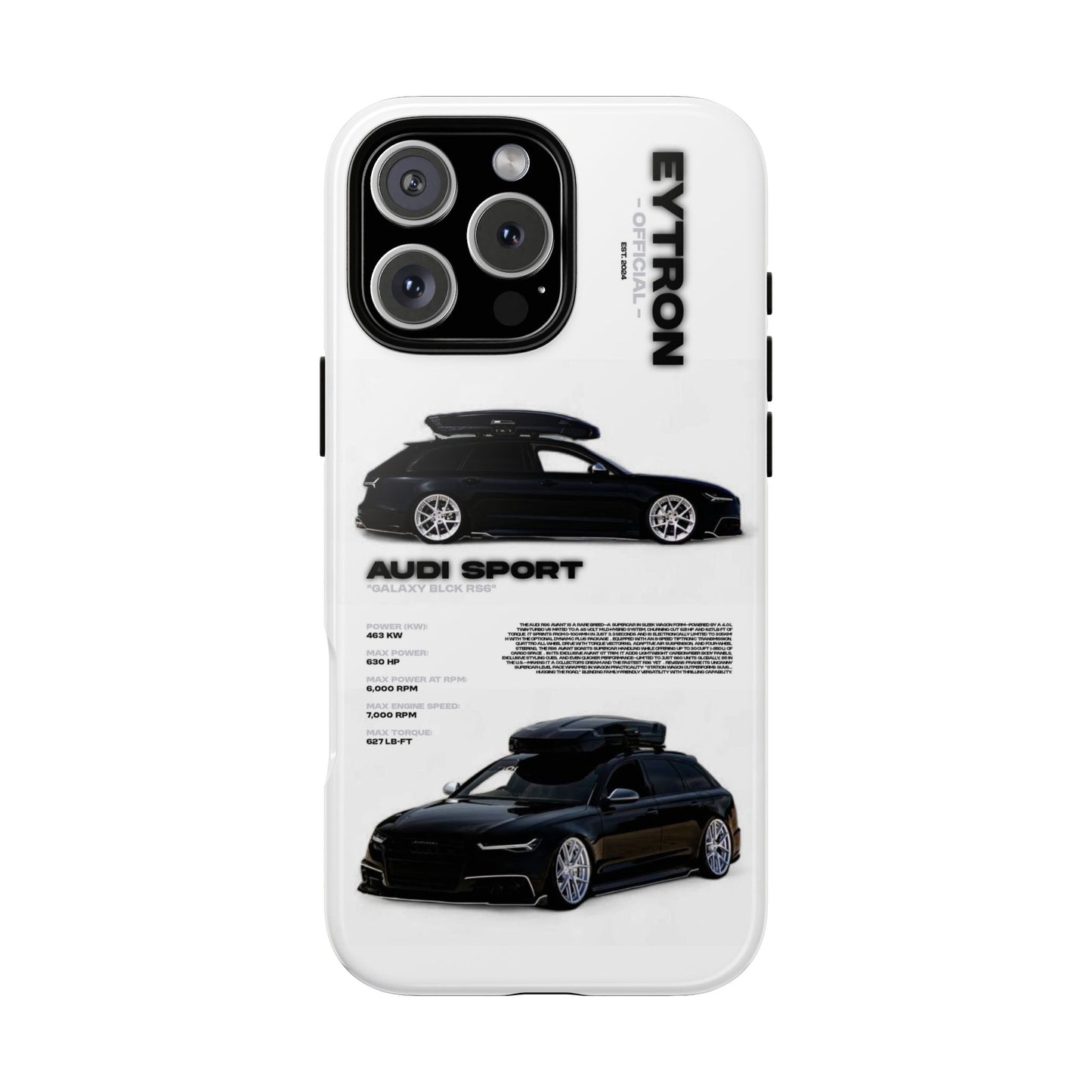 "Galaxy BLCK RS6" Sturdy Case