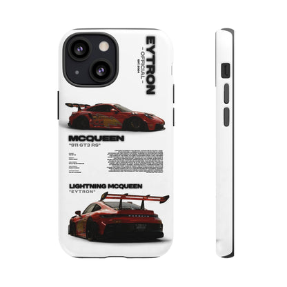 "McQueen" White Tough Case