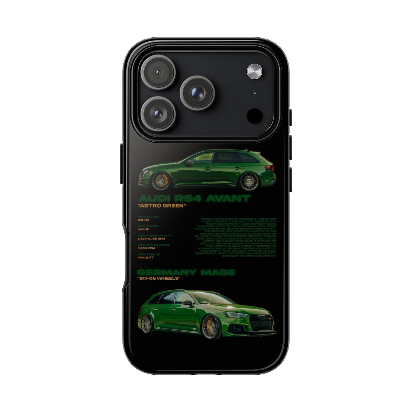 "Astro Green" Sturdy Case