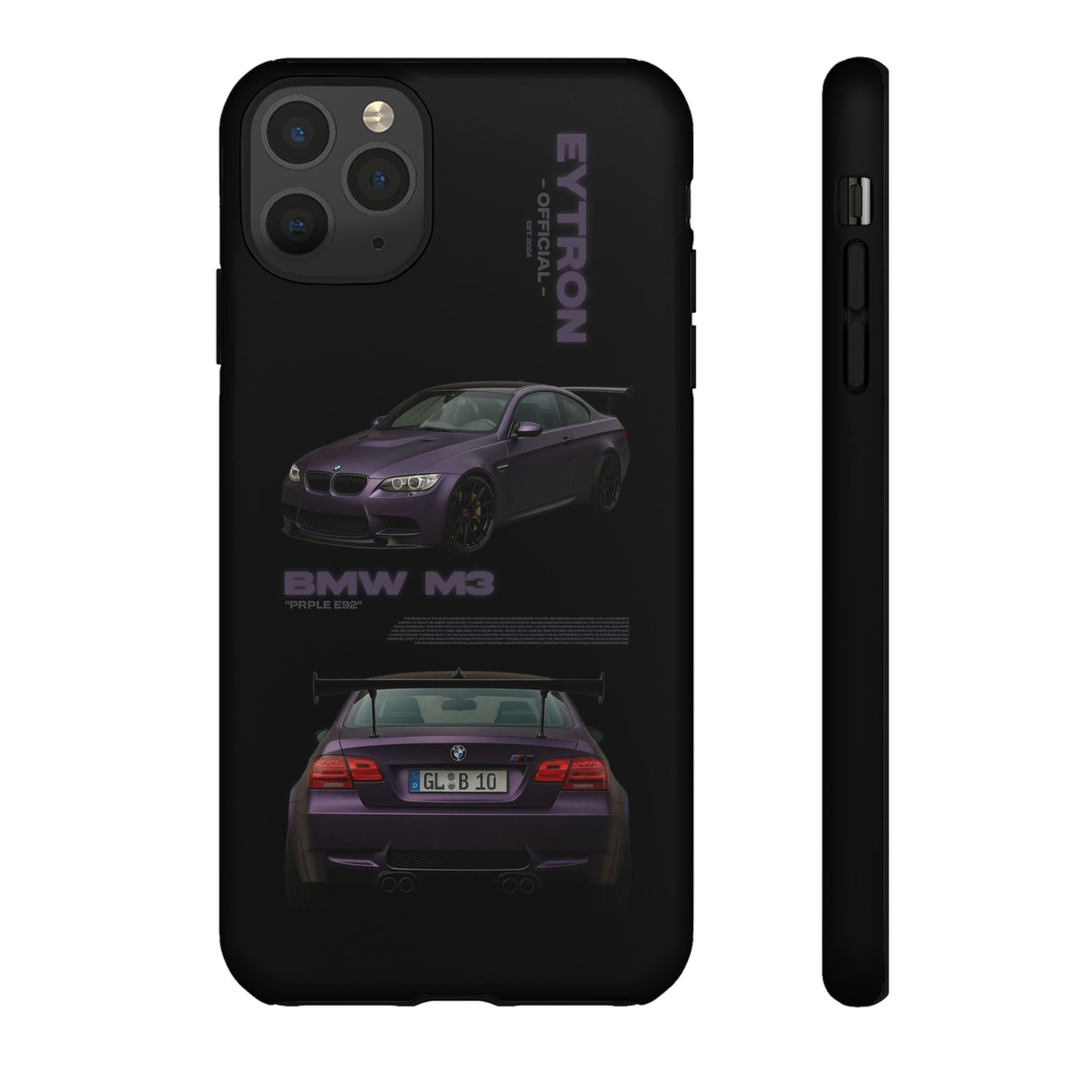 "PRPLE E92" Sturdy Case
