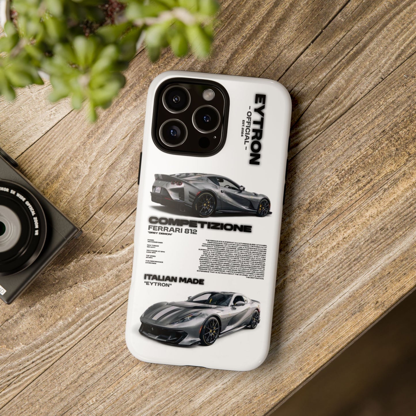 "Grey Demon" Sturdy Case