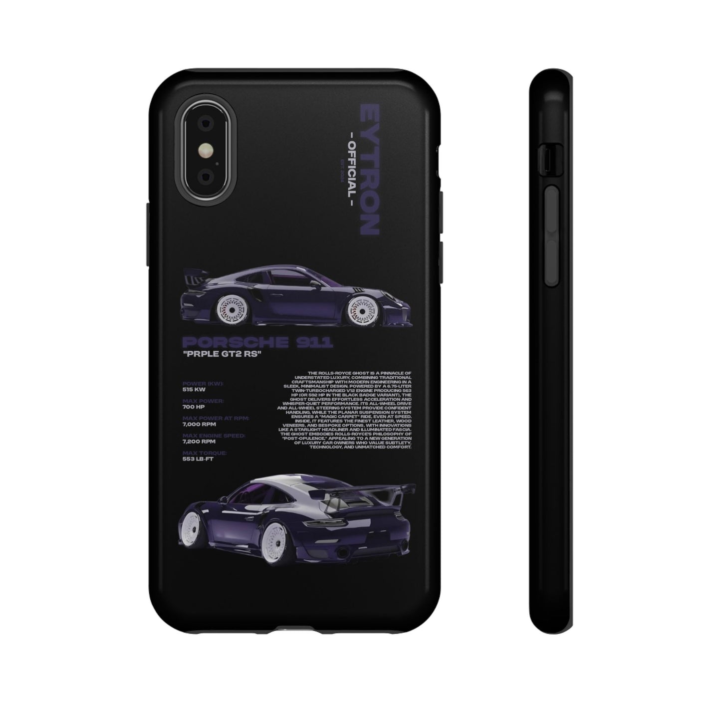 "PRPLE GT2 RS" Sturdy Case